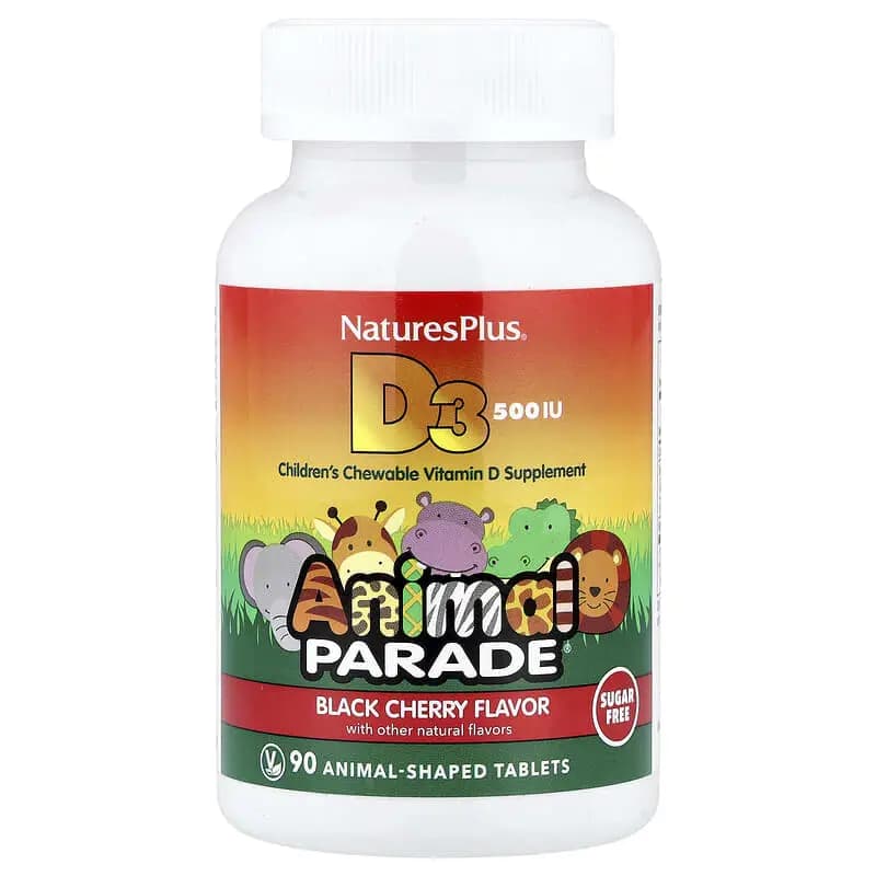 Animal parade D3 500 IU 90 tab ( Без Сахара )